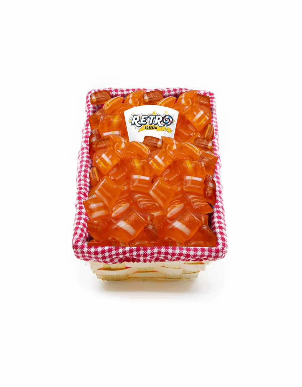 Retro Édesség - Narancs ízű selyemcukor
